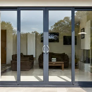 Modern aluminium sliding glass door system for homes, offices, hotels, and commercial buildings