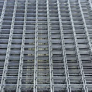 Galvanized welded wire mesh panels for construction reinforcement industrial fencing and security applications
