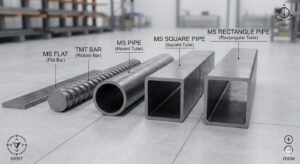 Bulk MS Pipes & Reinforcement Steel
