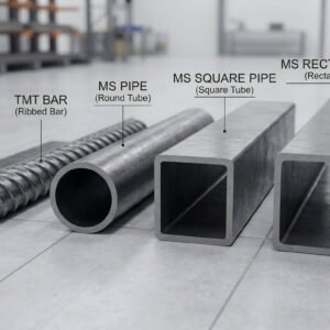 Bulk MS Pipes & Reinforcement Steel